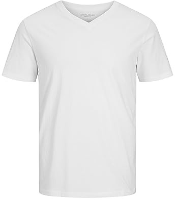 JACK & JONES JJEORGANIC Basic Tee SS V-Neck NOOS