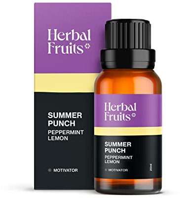 Aerosoul® Aceites Esenciales Para Humidificador, Mezcla Aceites Esenciales Peppermint, Lemon, Lime, Aceites Para Aromaterapia, 100% Aceites Esenciales Naturales, 20ml