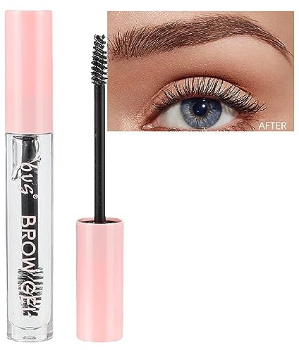 Clear Brow Gel - Waterproof, Long Lasting, Natural Styling & Repair - All-Day Clear Mascara for Eyebrows