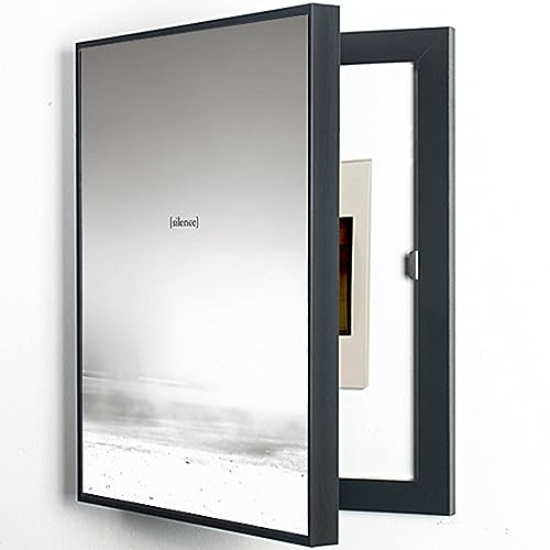 Gvqng StromzäHlerkasten Dekoration, GemäLde-Cover Ausblenden, Abdeckung des Elektrokastens, StromzäHler-Abdeckbox, Moderne StromzäHler Dekorativ, Thekendekoration FüR Bilder,U,40 * 50cm