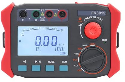DELURA FR3015E Megaohmmeter/Digitales Isolationswiderstandsmessgerät