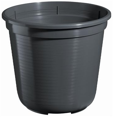 Erhard-Trading Blumentopf Standard Größen (Anthrazit, ? 36 cm)