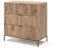 Vicco Kommode Eliza, Kommodenschrank, Viking Oak, 80 x 81.2 cm mit 3 Schubladen