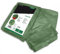 Lona con ojales reforzada, 90 g/m², 6 x 12 m