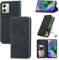 Cracedily Funda para Motorola Moto G54 5G / Moto G64 5G Case, Carcasa Protectora Antigolpes Case, Soporte Plegable, Ranura para Tarjeta, Cover Cuero PU Carcasa Motorola Moto G54, Negro