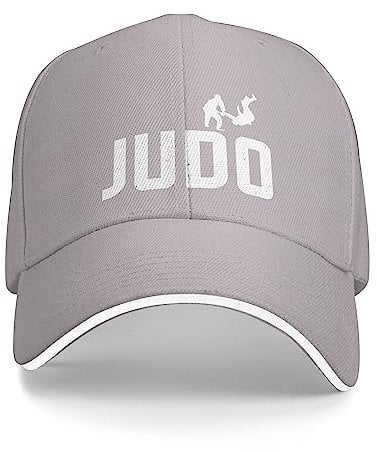 KWQDOZF Judo Baseball Cap Männer Frauen Einstellbare Erreichte Sandwich Papa Hüte Golf Hut