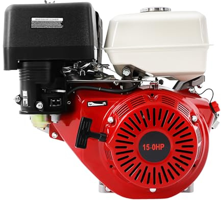 Moteurs 4 temps Moteur de kart, moteur à essence 15 ch, moteur fixe, moteur industriel, 4 temps refroidi par air, auxiliaire, de kart 420CC