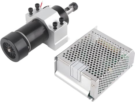 Cocoarm Luftgekühlter Spindelmotor, 500 W Hochpräzise ER11-Vorrichtung für -Gravur, PCB-Schnitzen und Bohren, Leiser Betrieb 12.000 U/min
