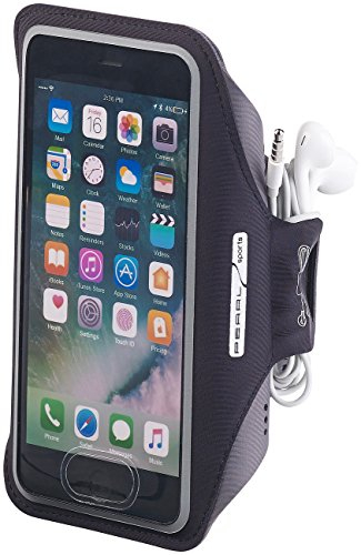 PEARL Sports iPhone Sportarmband: Sport-Armband-Tasche für Smartphones & iPhones bis 4,7, schweißfest (Handyhülle Sport, Apple-Fitnessarmband zum Schutz, Halterung)