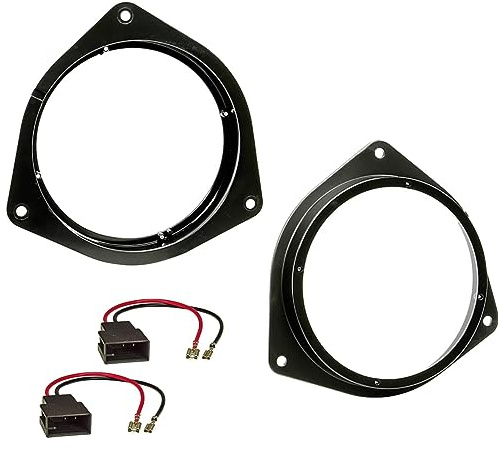 Sound Way - Loudspeaker Rings Adaptor Mounts Suitable for Toyota Corolla mr2 Avensis Prius rav4 Auris 165mm din Speaker - KC-TO04