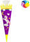 alles-meine.de GmbH Bastelset - Schultüte Farbe & Größe wählbar 70/85 / 100 cm - Einhorn - Farbe frei wählbar - Bastelschultüte - Zuckertüte zum selber Basteln Bemalen Bekl..