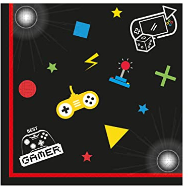 Gaming Party 20 Napkins