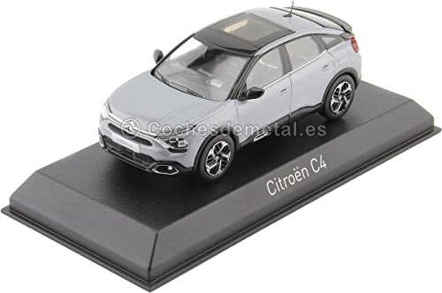Norev NV155447 1:43 Citroen C4 2020 Stahlgrau Sammlermodell, Mehrfarbig