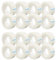 Recharges de ruban adhésif invisible (16 rouleaux) 1,8 cm pour bureau, maison, école
