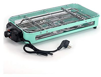 KOHARA Parrilla eléctrica portátil sin Humo, Barbacoa doméstica, Parrilla eléctrica para Acampar al Aire Libre, Quemador de Picnic, Horno de Barbacoa de carbón para Acampar