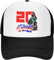 BDJYHACP Baseballkappe Snapback Sonnenhut modisch Fabio Quartararo Baseballkappe für Damen und Herren atmungsaktive Trucker-Mütze Sonnenschutz Männer und Frauen