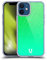 Head Case Designs Grün Neon Regen Schatten Gelhülle [Militärischer Schutzgrad] Kompatibel Mit Apple iPhone 12 Mini Und Kompatibel Mit MagSafe