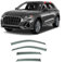 TRUZ Auto Windabweiser für Audi Q3 MK2-F3 2019+, 4 Stück Schutz vor Wind und Regen Comfort Windabweiser Langlebig Außenzubehör