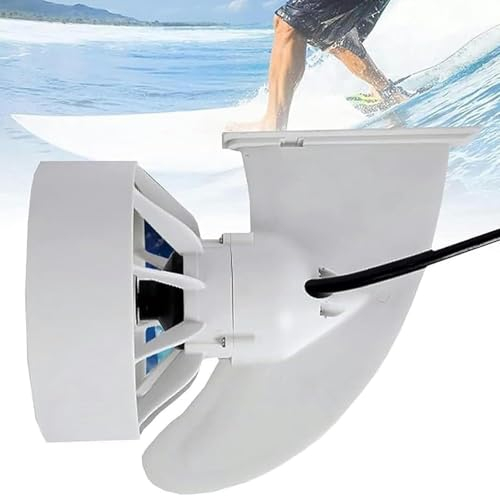 DDZJTPP Elektrisch Motorisiertes Surfbrett Mit Finnen, 380W 24V-Motor-Surfbrett, Elektroflossen-Stand-up-Paddle-Board Mit Bürstenlosem Motorpropeller Und Akku Und Fernbedienung