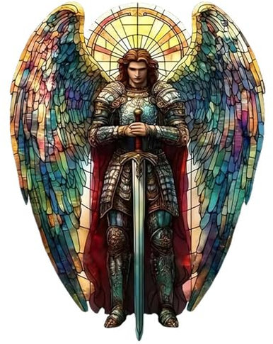 Acchiappasole in vetro colorato, angelo stravagante con tromba, acchiappasole in acrilico, ornamento per albero di Natale, per le vacanze, per finestre, decorazione per la casa