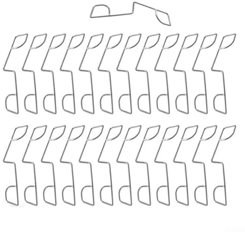Fence Panel Grips Clips, Stainless Steel Fence Panel Wedges, Stop Rattling For 6 Or 12 Rattling Fences Garden Wind Protector(25pcs)