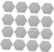 LRXIYODE 12Pcs Acoustic Panels Sound Insulation Board for Noise Reduction Felt Soundproofing Board Grey for Home Office and Studio Use