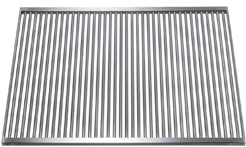 Kirschner Metallbau Grillrost passend für Rösle Videro G3/Gourmet G3/Sansibar G3 Ersatzrost Edelstahl 590x450mm mit KONFIGURATOR starr/zerlegbar einteilig/mehrteilig 6/8/10mm Vollstäbe