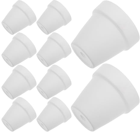 LIFKICH Plant Pots Clay 20pcs Terracotta Small with Drainage Hole Flower and Teaching about Growing Plants for and Cacti, for Home Decoration