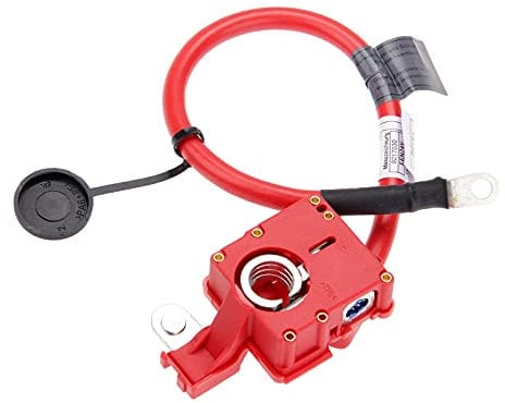 Surieen 61129217031 Positive Terminal Battery Blow Off Cable Lead Wire Plus Pole Compatible with BMW E82 E84 E88 E90 E91 E92 X1 M3 325i 328i 330i 335i 128i