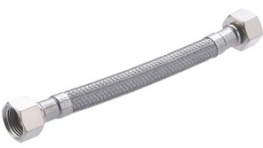 Flexible inox femelle - femelle 15x21 passage intérieur 8 mm - longueur 15cm NOYON & THIEBAULT