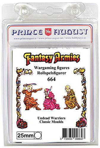 25mm Fantasy Gießform Undead Warriors