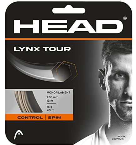 HEAD Lynx Tour Tennis-Saite, Champagne, 1.30 Mm / 16 g