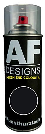 Alex Flittner Designs Kunstharz Lackspray Sprühdose Spraydose Caterpillar SCHWARZ seidenmatt