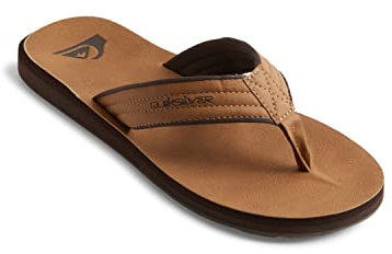 Quiksilver Herren Carver Nubuck Sandale, TAN, 42 EU