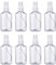 Pandahall 15Pcs Fine Mist Sprayer Bottles Empty Plastic Reusable Bottles with Atomizer Pumps Clear 150ml/5oz for for Essential Oils, Face Spray, Hair Spray, Travel
