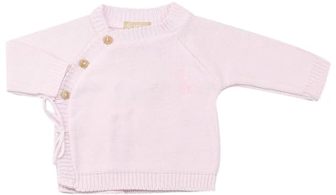 3 KILOS 7 Sophie LA Girafe - Gilet Bébé Point Mousse - Fille - 0/1 Mois