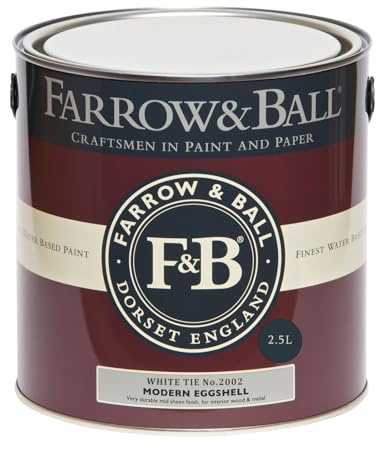 F&B Modern Eggshell-White Tie-2.5 L