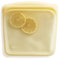 Stasher Silicone Reusable Storage Bag, Sandwich (Yellow) | Food Meal Prep Storage Container | Lunch, Travel, Makeup, Gym Bag | Freezer, Oven, Microwave, Dishwasher Safe, Leakproof