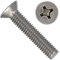 OPIOL QUALITY® Senkkopfschrauben mit Kreuzschlitz H DIN 965 M6x16 mm aus Edelstahl A2 V2A (25 Stück) Phillips Senkkopf Senkschrauben Vollgewinde Gewindeschrauben
