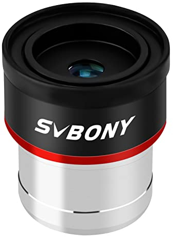 SVBONY SV207 Super Plossl Okular, 3,2 cm 8 mm FMC Teleskop Okular, 50 Grad Teleskop Zubehör mit seitlicher Aussterben Tinte