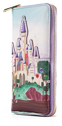 Loungefly x Disney Sleeping Beauty Castle Series Zip-Around Wallet