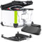 Motorrad Topcase, 55L Topcase für Roller Wasserdicht Topcase Aluminium Motorrad Heckbox Reisen Motorradkoffer mit Sicherheitsschloss für Motorradhelm Helm, Wasserdicht Motorrad Top Box (Silber)