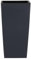 Stolmet Tall Flower Pot, Square Planter, Suitable for Indoor and Outdoor Usage, Perfect for Home and Garden Decoration, Capacity of 2L to 91.5L (Anthracite, 16.3 Litres)