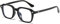 YAMEIZE Vintage Quadrato Occhiali Luce Blu Uomo Donna Retrò Occhiali Anti Luce Blu Occhiali Filtro Luce Blu Occhiali (Nero Chiaro)