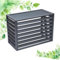 Dnowegas Cache pompe a chaleur extérieur cache climatisation exterieur cache climatisation cache clim Caisson anti bruit pompe à chaleur L100*W50*H70(1.5P)