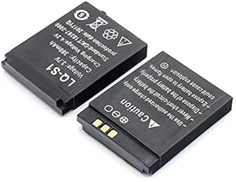 TLYA LQ S1 Rechargeable Smart Battery 3.7V 380Mah Li ION Polymer Battery for Smart.2Pcs