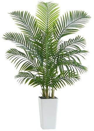 TNGGNT Artificial Palm Tree 5FT, Large Fake Tree Indoor for Home Decor