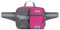 ROSSRORE Women Outdoor Waterproof Waist Bag - Unisex Large Capacity Waist Pack with Water Bottle Holder for Cycling, Dog Walking, Running, Hiking, Travel & More Rose Pink