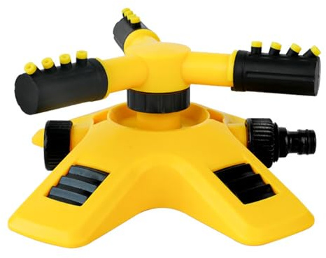 LAIOUSN 360 Grad Automatisch rotierender Hofgarten große Flächenabdeckung Wassersprinkler Bewässerung Sprüher Verteilung Sparen Sprinkler