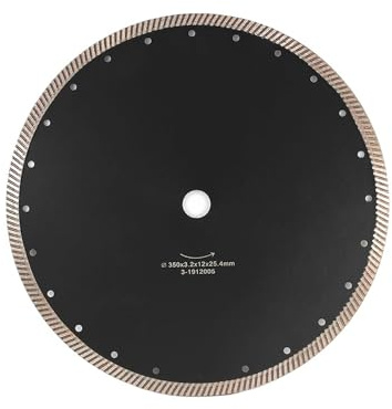 1PC 350mm 14 Sägeblatt Turbo Trennscheibe for Granit Marmor Fliesen Keramik Beste Rund